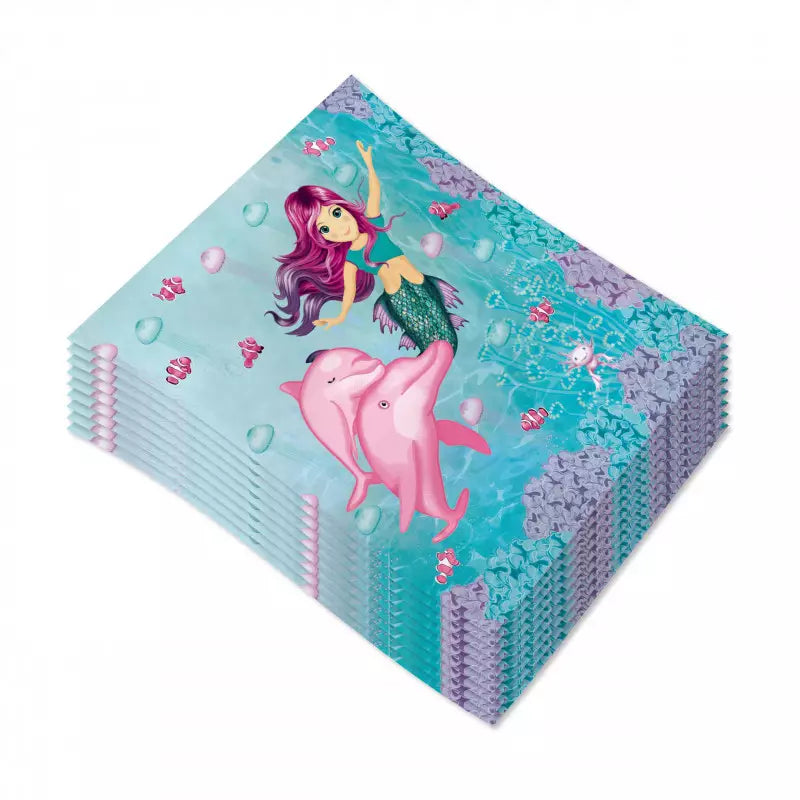 Kinder Servietten Meerjungfrau