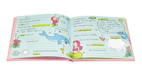 Freundebuch für Kinder - Sheepworld Pink