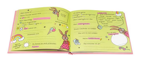 Freundebuch für Kinder - Sheepworld Pink