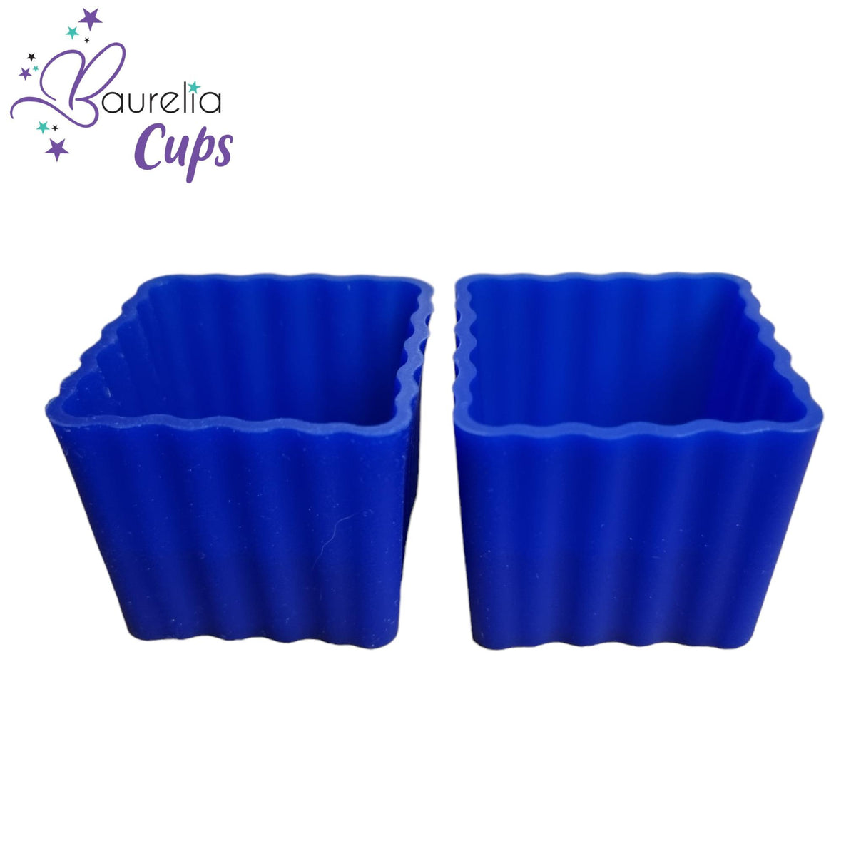 Silikonformen Baurelia Cups 2er Set Dunkelblau