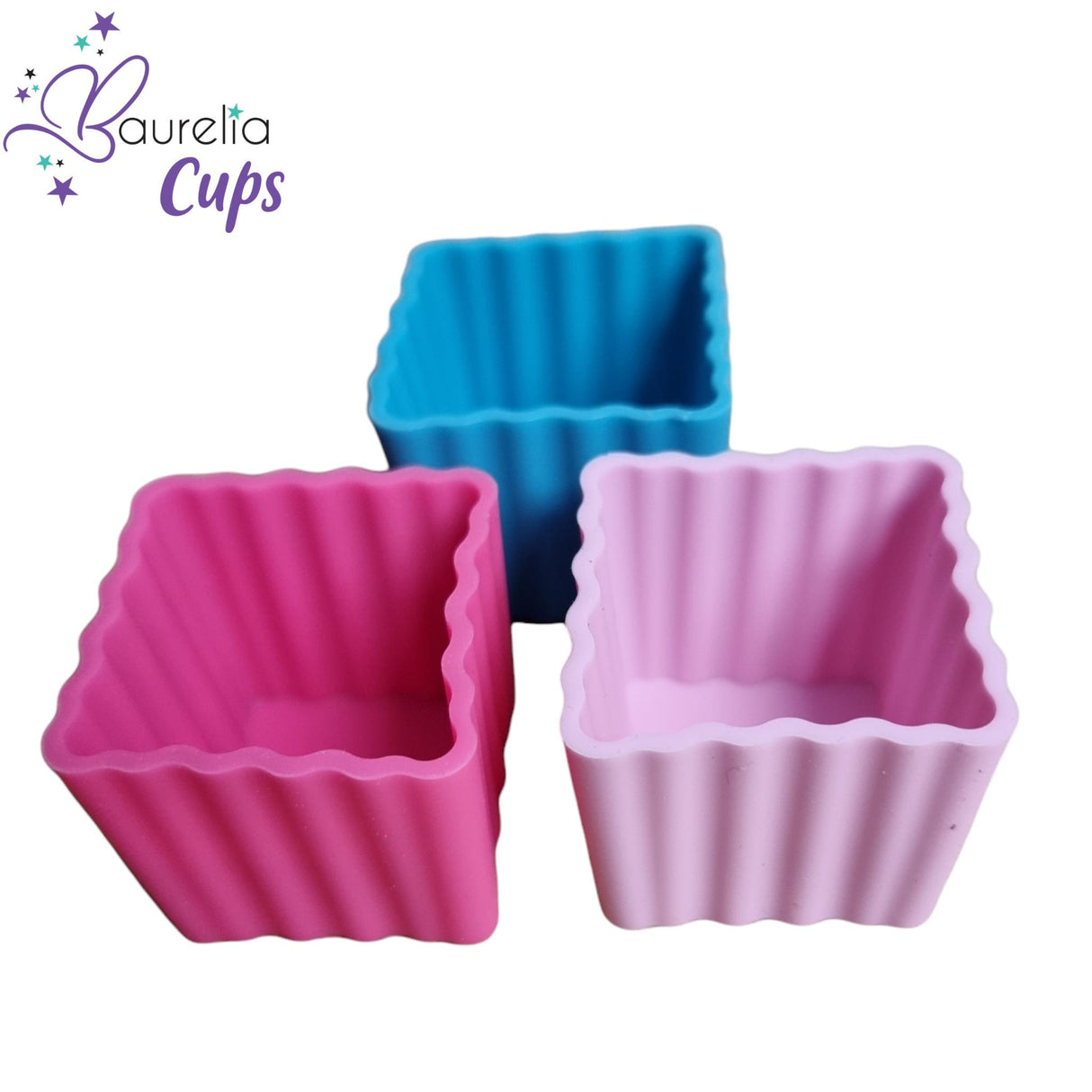 Silikonformen Baurelia Cups 3er Set Mädchen