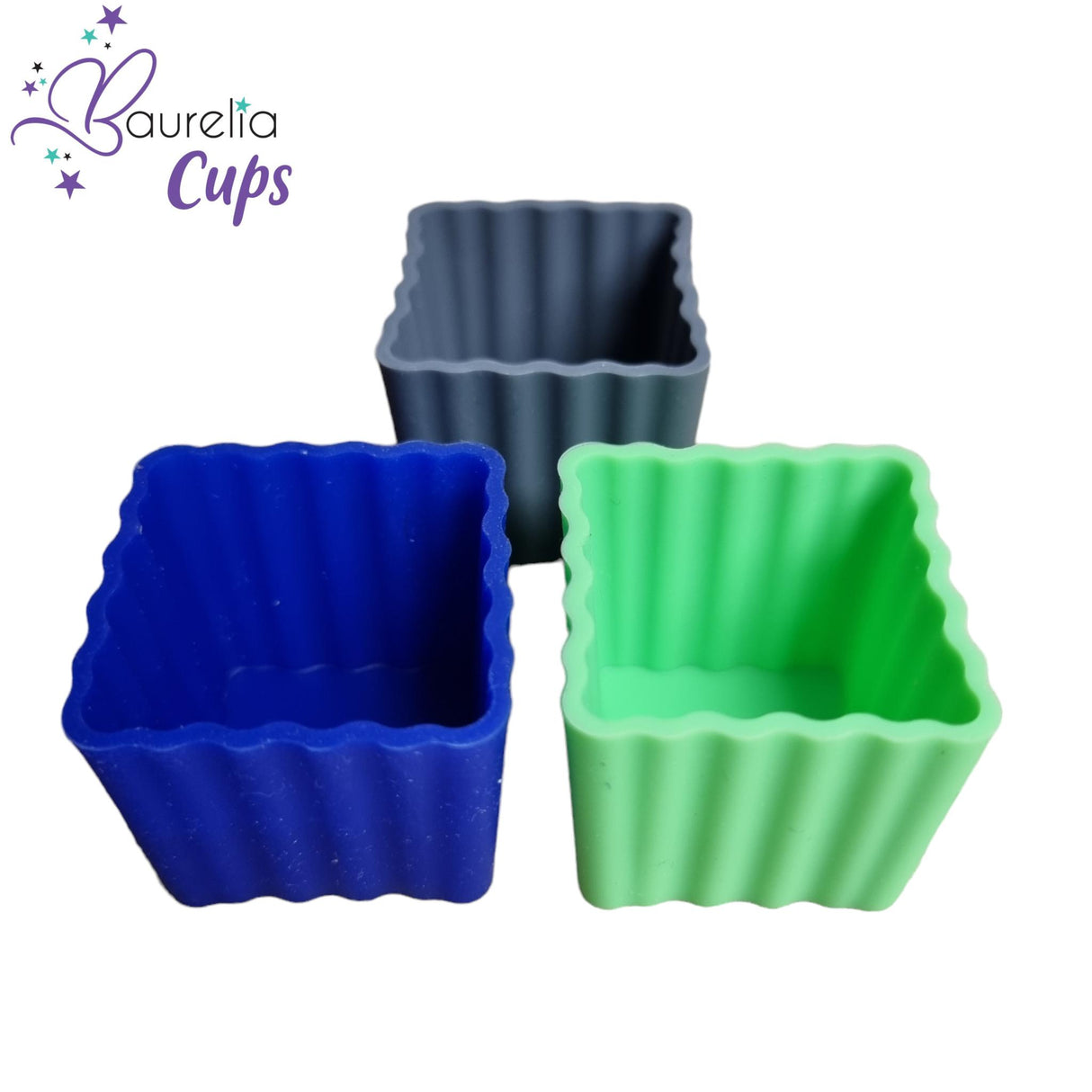 Silikonformen Baurelia Cups 3er Set Jungs