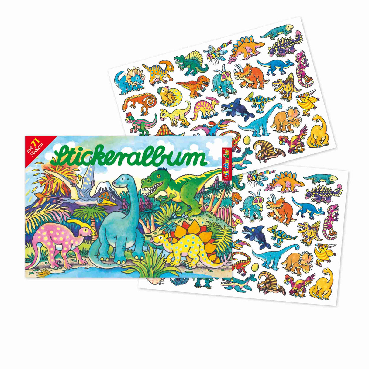 Stickeralbum Dino Comic