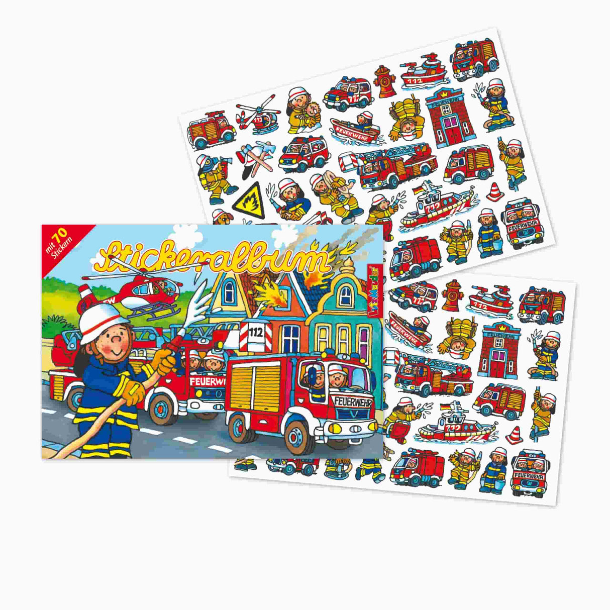 Stickeralbum Feuerwehr