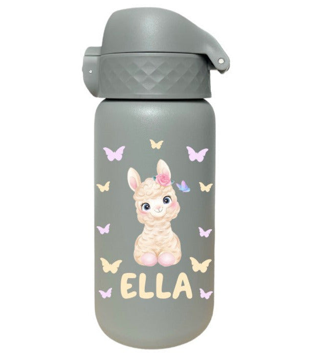 Kinder Thermosflasche Ion8 350ml Grau