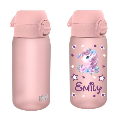 Kinder Trinkflasche Ion8 400ml Rosa