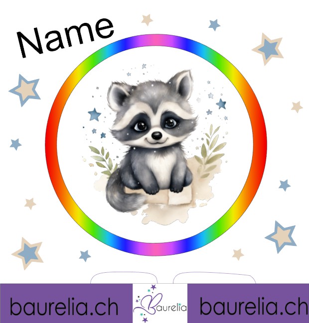 Schutzfolie Toniebox 2 Waschbär 3