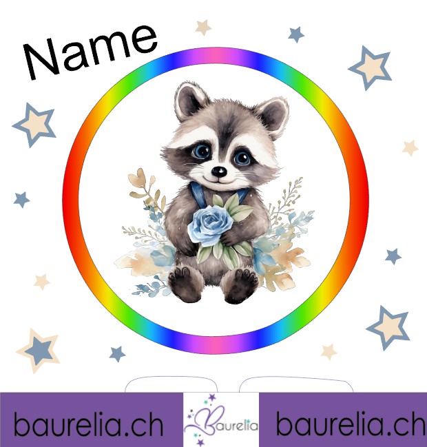 Schutzfolie Toniebox 2 Waschbär 4