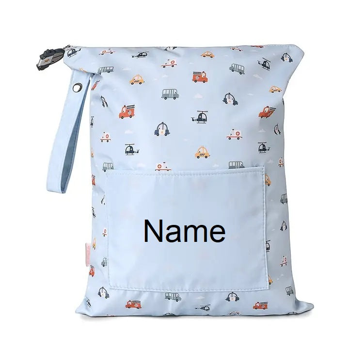 Wetbag XL Fahrzeuge Blau