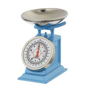 Wichtelzubehör Küchenwage Blau