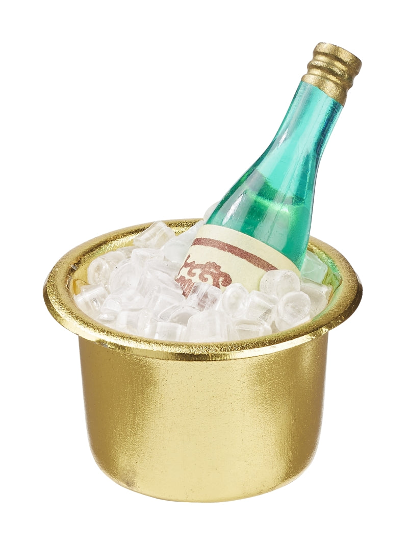 Wichtelzubehör Sektkühler mit Flasche