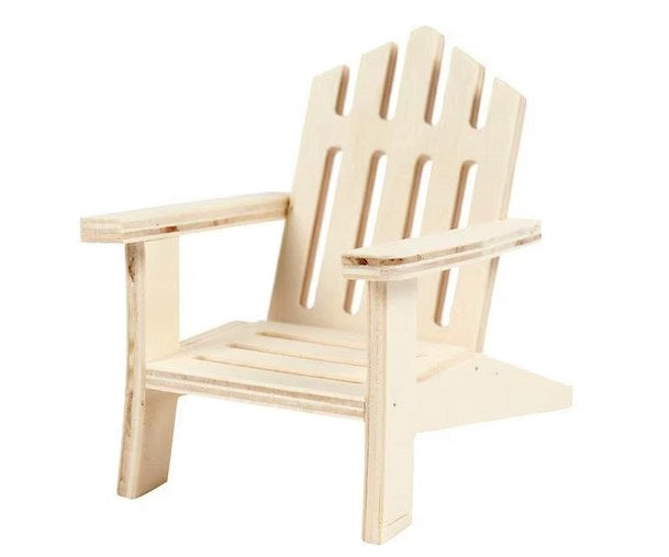 Wichtelzubehör Gartenstuhl Nature