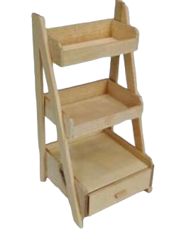 Wichtelzubehör Treppenregal