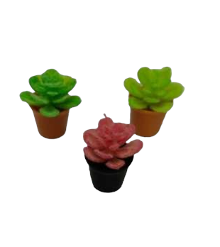 Wichtelzubehör Mini Blumen im Topf