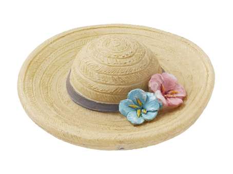 Wichtelzubehör Mini Hut Blumen