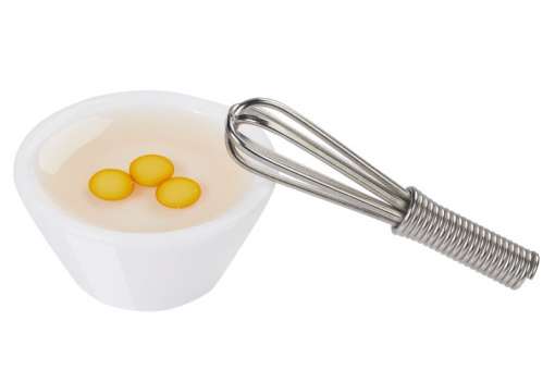 Wichtelzubehör Rührschüssel mit Schneebesen