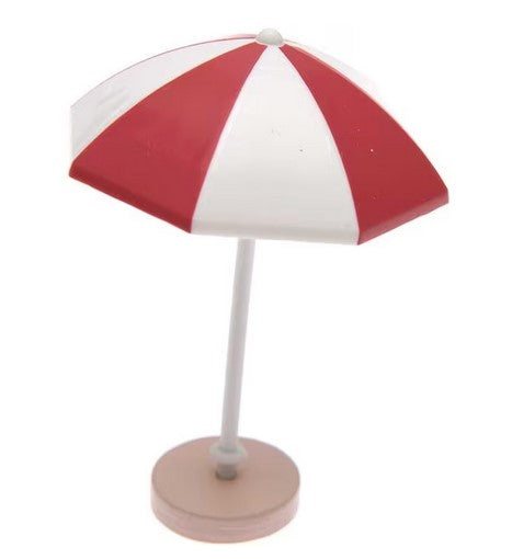 Wichtelzubehör Sonnenschirm Rot