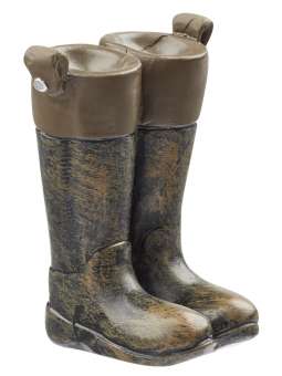 Wichtelzubehör Stiefel Braun