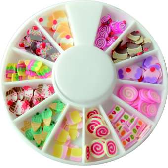 Wichtel und Bastelzubehör Mini Streuteile Süssigkeiten