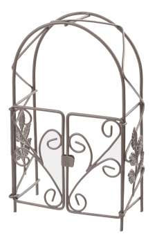 Wichtelzubehör Torbogen mit Türchen