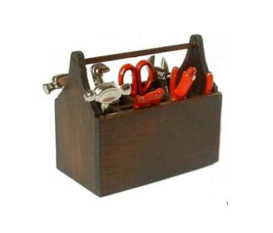 Wichtelzubehör Werkzeugkiste Gefüllt