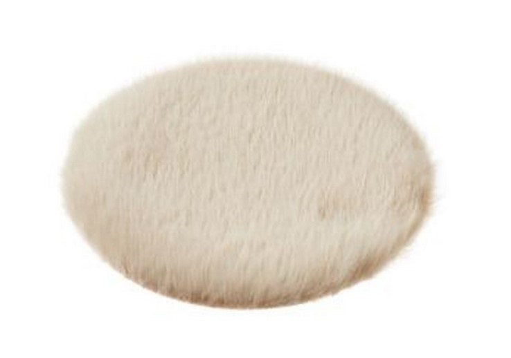 Wichtelzubehör Teppich kuschelig rund