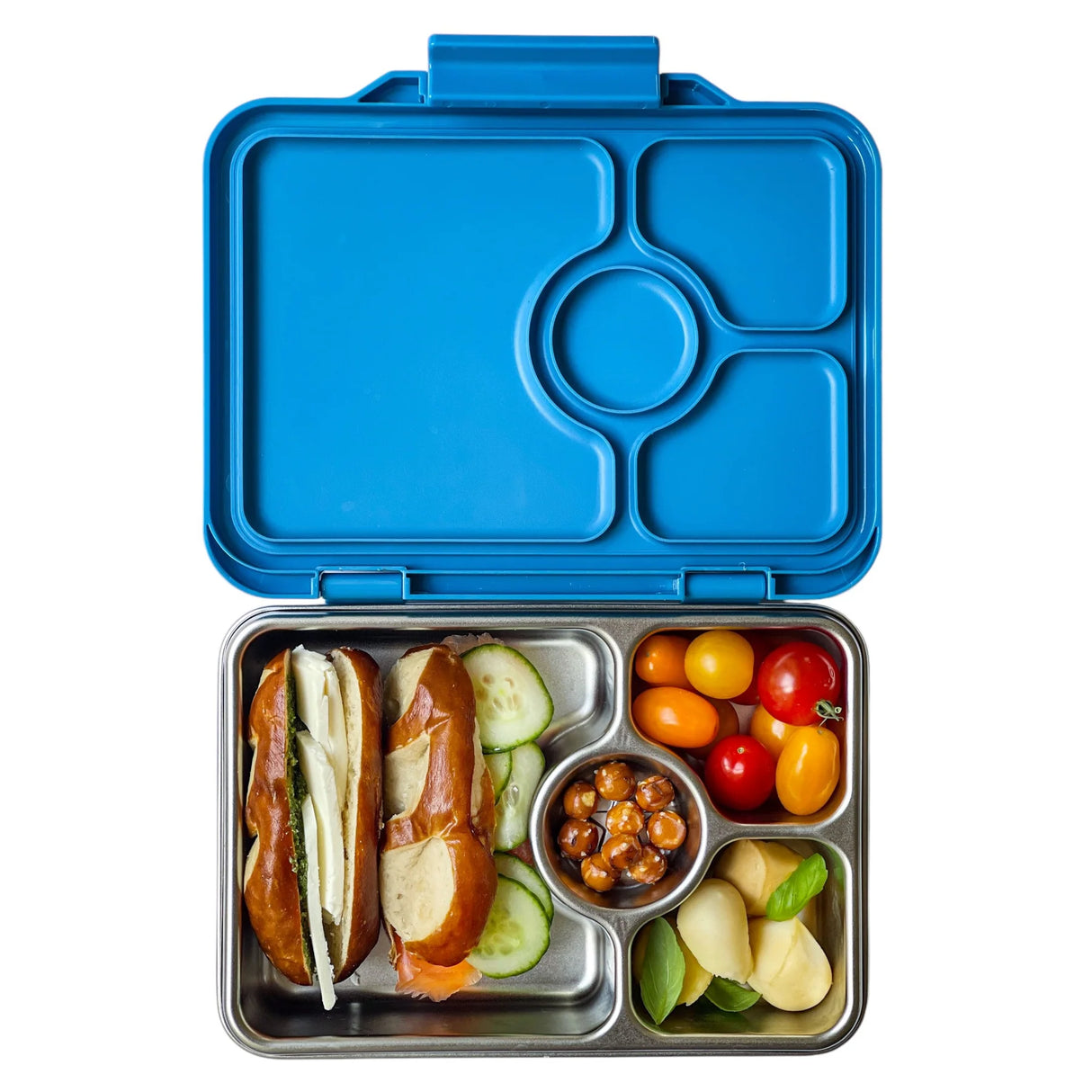 Znünibox Edelstahl Yumbox Prêt Blau
