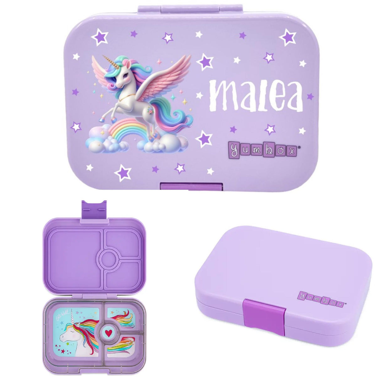 Znünibox Yumbox Panino Lavendel Einhorn