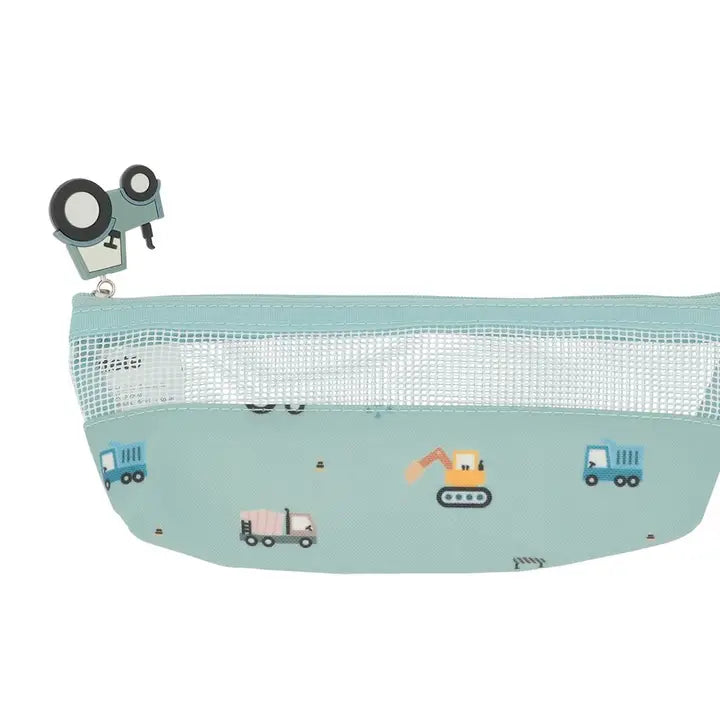 Zahnbürstentasche Fahrzeuge Mint