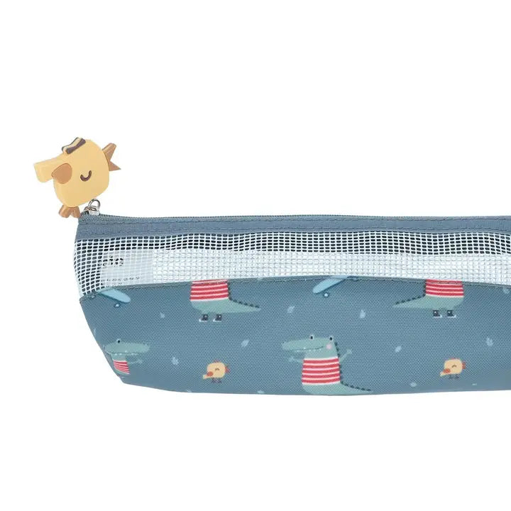 Zahnbürstentasche Krokodil