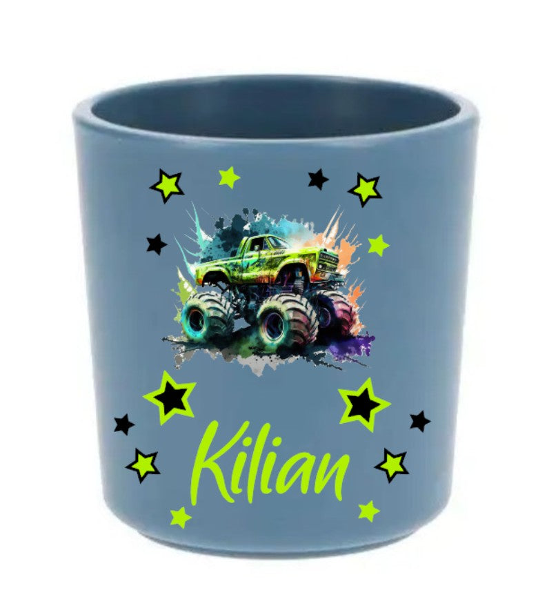 Zahnputz Trinkbecher Blau