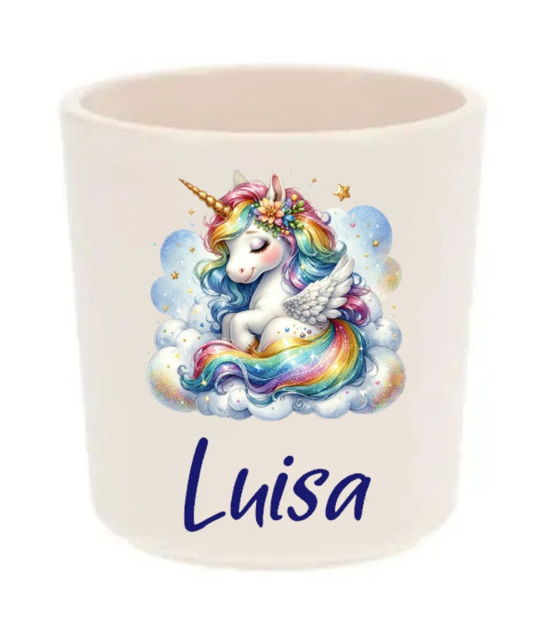 Zahnputz Trinkbecher Elfenbein