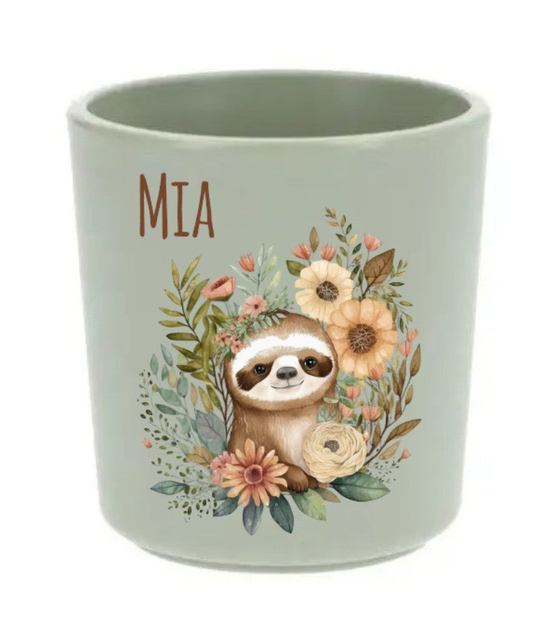 Zahnputz Trinkbecher Grün