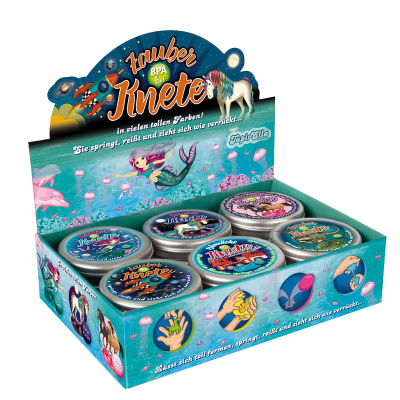 Zauberknete assortiert