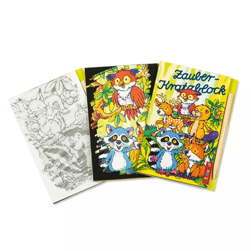 Zauberkratzblock Mini assortiert