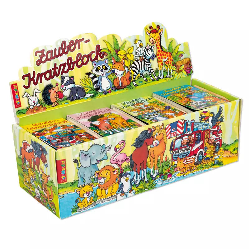 Zauberkratzblock Mini assortiert