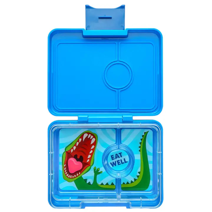 Znünibox Yumbox Mini Snack Surf Blue Dinosaurier