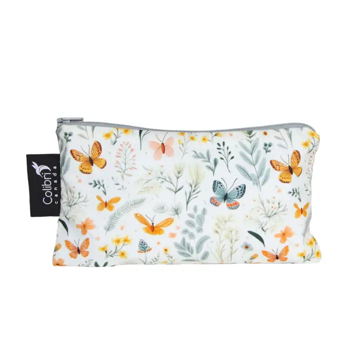 Etui und Lunchbag Colibri Schmetterling Weiss