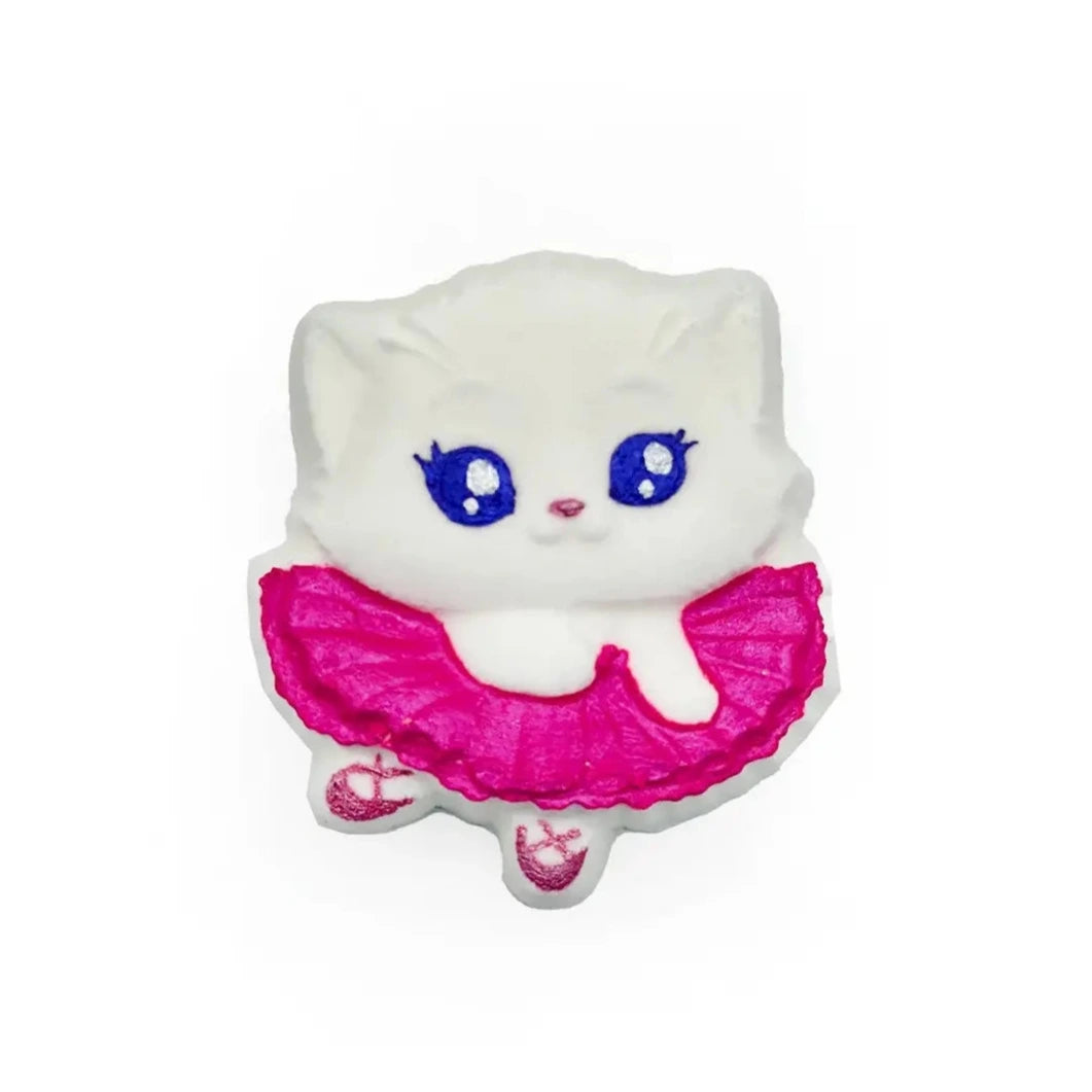 Badekugel Mini handgemacht Ballerina Katze