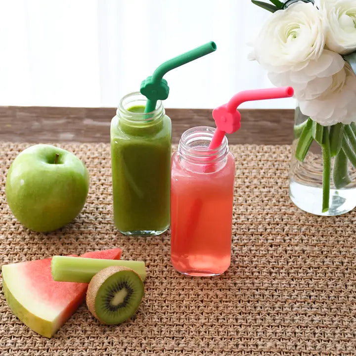 Smoothie Glasflaschen 6er Pack