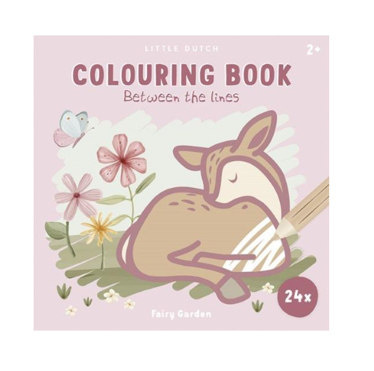 Ausmalbuch Fairy Garden