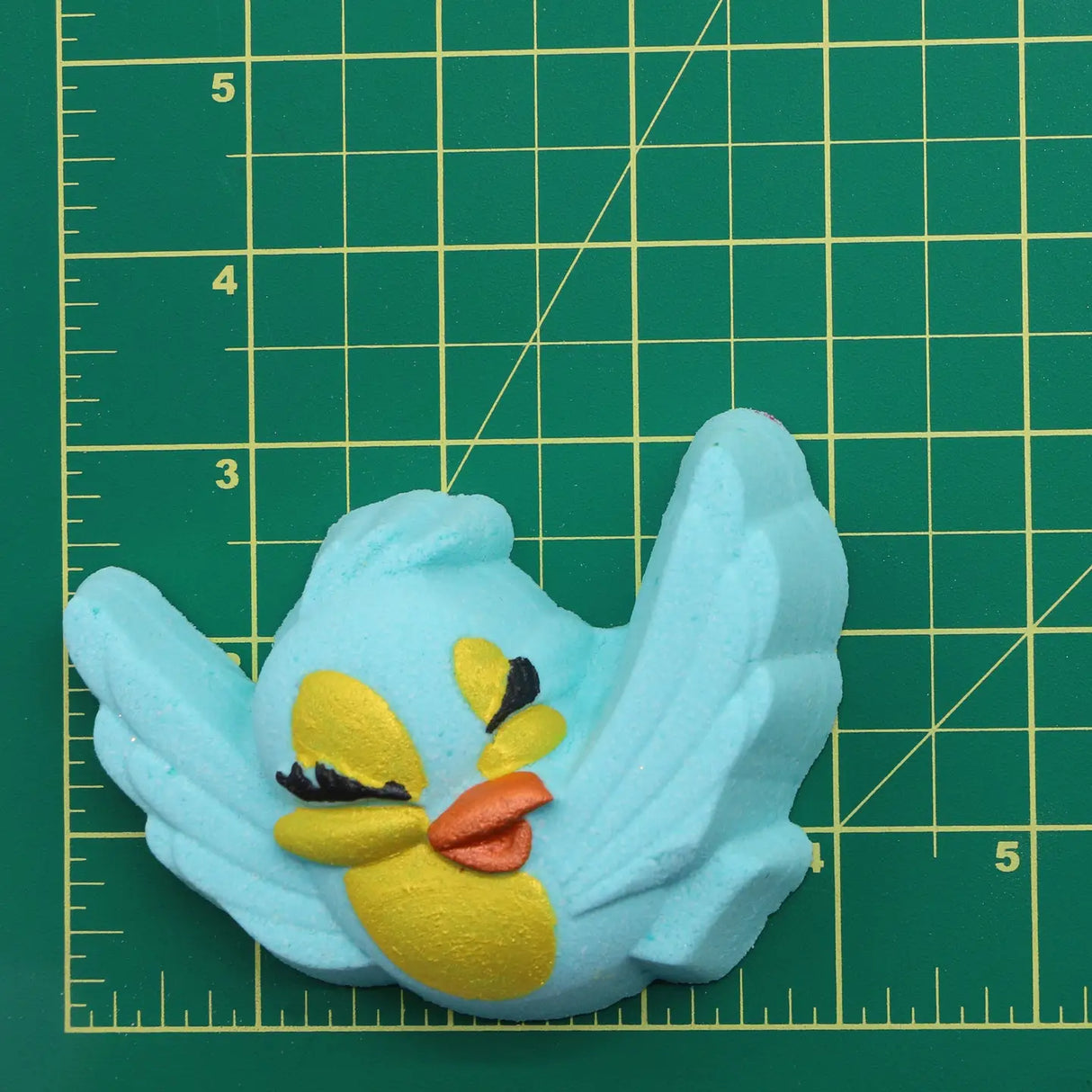 Badekugel Mini handgemacht Vogel