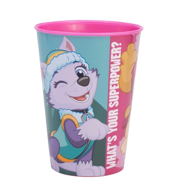 Comic Zahnputz Trinkbecher Paw Patrol Mädchen klein Pink