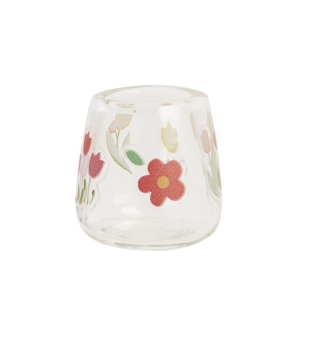 Wichtelzubehör Blumenvase mit Muster