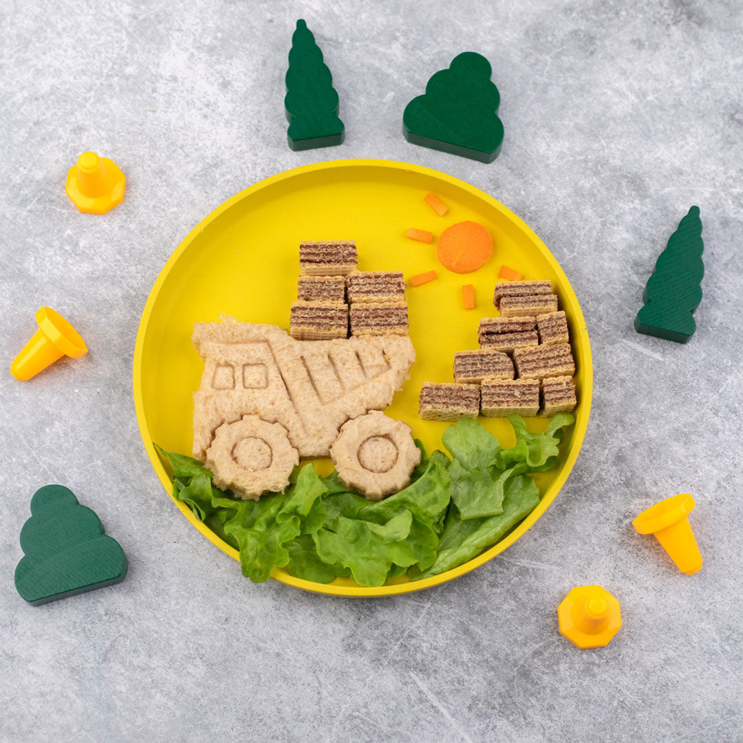 Ausstechformen Lunch Punch Sandwich Baufahrzeuge