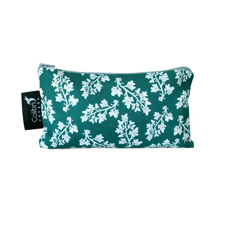 Etui und Lunchbag Colibri Blume Grün