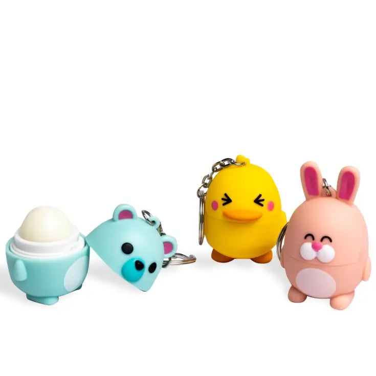 Lippenbalsam Martinelia Tiere mit Schlüsselanhänger