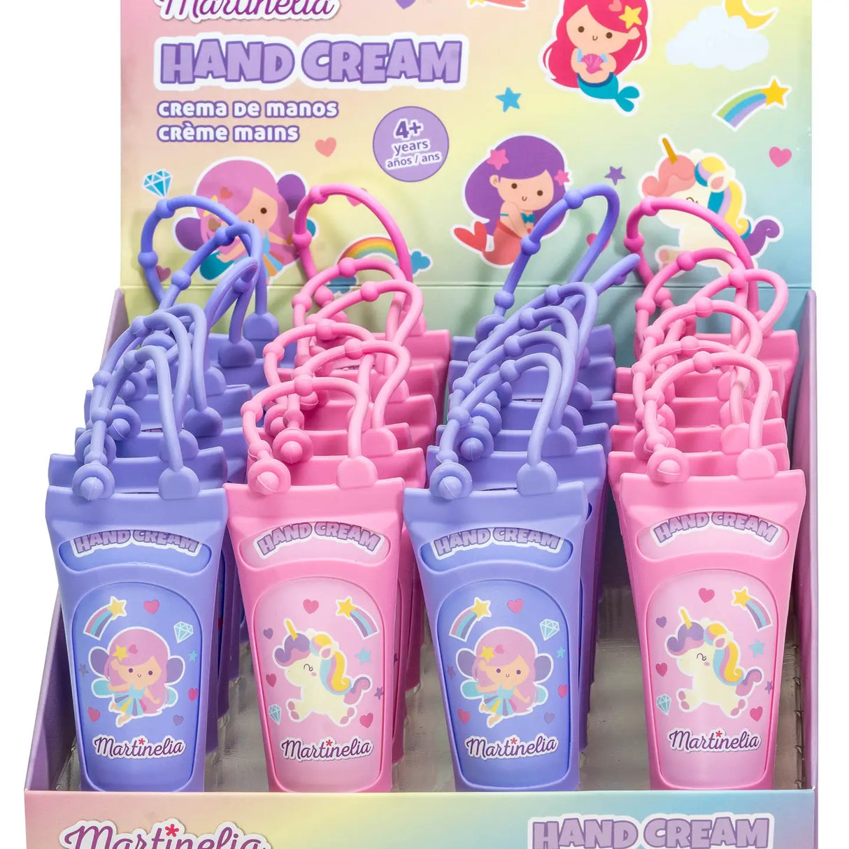 Handcreme Martinelia mit Schlüsselbund assortiert