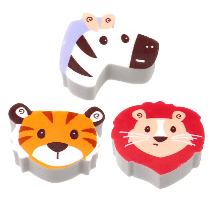 Radiergummi Zootiere