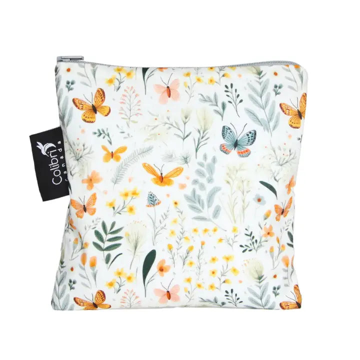 Lunchbag Colibri Schmetterling Weiss